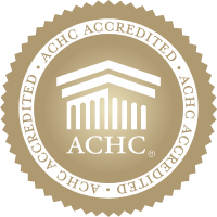 ACHC ACCREDITED gold seal